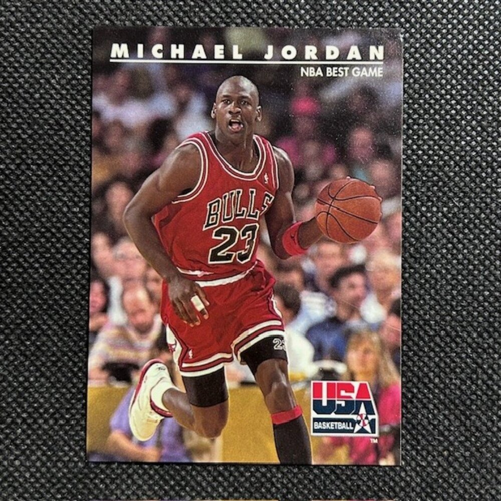Michael Jordan 1992-93 Skybox USA Basketball NBA Chicago Bulls #40 Bulls